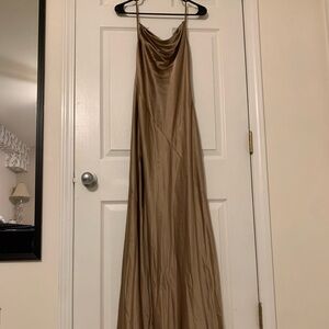 Full Length Beaded Strap Gown Laundry by Shelli Segal